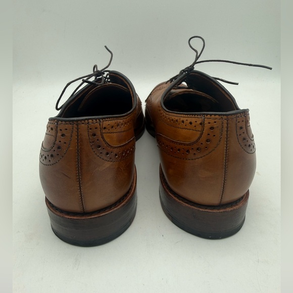 EUC Allen Edmonds Players Shoe Walnut Brown Leather Wingtip Oxfords Shoes 10.5D main image 7